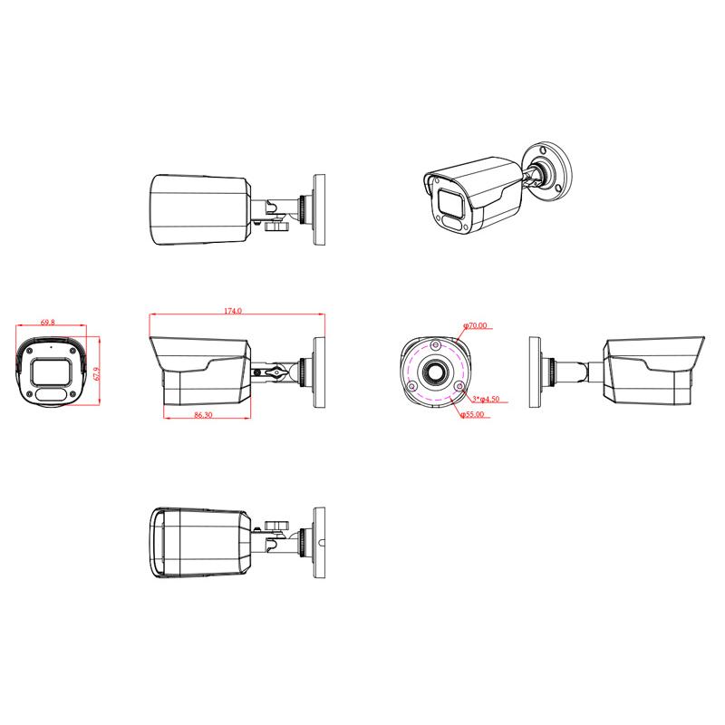 LONGSE υβριδική κάμερα BPSCTHC500FKEW, 2.8mm, 8MP, IP66, LED έως 25m | eLabstore.gr LONGSE υβριδική κάμερα BPSCTHC500FKEW, 2.8mm, 8MP, IP66, LED έως 25m | Κάμερες Ασφαλείας | elabstore.gr