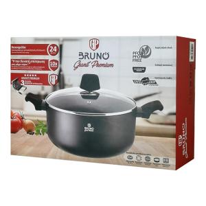 BRUNO κατσαρόλα Granit Premium BRN-0121 με αντικολλητική επίστρωση, 24cm | eLabstore.gr