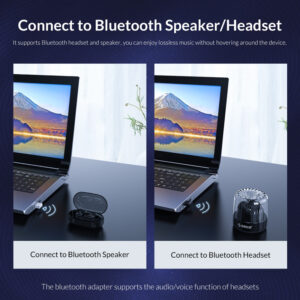 ORICO USB αντάπτορας Bluetooth 5.0 BTA-508, μαύρος | Δικτυακά | elabstore.gr