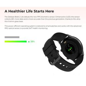ZEBLAZE smartwatch Btalk 2 Lite, heart rate, 1.39" IPS, IP68, μαύρο | Mobile Συσκευές | elabstore.gr