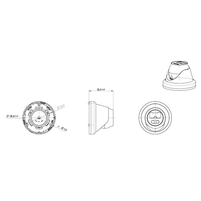 LONGSE IP κάμερα CMSCKL800, 2.8mm, 8MP, 1/2.8" Sony, αδιάβροχη IP67, PoE | eLabstore.gr LONGSE IP κάμερα CMSCKL800, 2.8mm, 8MP, 1/2.8" Sony, αδιάβροχη IP67, PoE | Κάμερες Ασφαλείας | elabstore.gr
