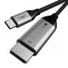 CABLETIME καλώδιο USB-C σε DisplayPort CT-CMDP2, 4K/30Hz, 1.2m, μαύρο | Καλώδια - Αντάπτορες | elabstore.gr
