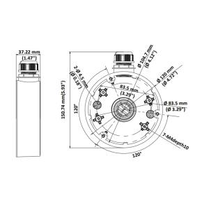 HIKVISION HIWATCH βάση κάμερας DS-1280ZJ-DM46, μεταλλική, λευκή | eLabstore.gr HIKVISION HIWATCH βάση κάμερας DS-1280ZJ-DM46, μεταλλική, λευκή | Κάμερες Ασφαλείας | elabstore.gr