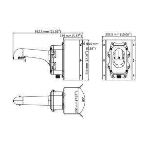 HIKVISION HIWATCH βάση κάμερας DS-1604ZJ-BOX-CORNER, μεταλλική, λευκή | eLabstore.gr HIKVISION HIWATCH βάση κάμερας DS-1604ZJ-BOX-CORNER, μεταλλική, λευκή | Κάμερες Ασφαλείας | elabstore.gr
