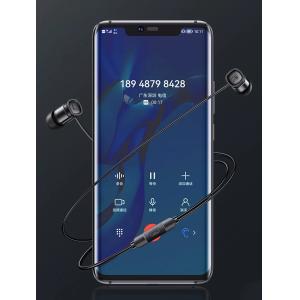 USAMS earphones με μικρόφωνο EP-46, 3.5mm, 1.2m, μαύρα | Αξεσουάρ κινητών | elabstore.gr