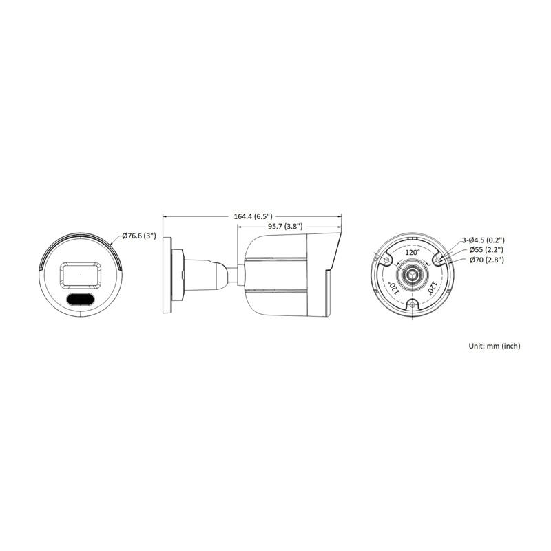 HIKVISION HIWATCH IP κάμερα ColorVu HWI-B149H, 2.8mm, 4MP, IP67, PoE | eLabstore.gr HIKVISION HIWATCH IP κάμερα ColorVu HWI-B149H, 2.8mm, 4MP, IP67, PoE | Κάμερες Ασφαλείας | elabstore.gr