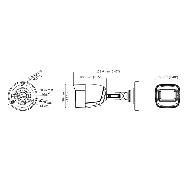 HIKVISION HIWATCH υβριδική κάμερα HWT-B120-MS, 2.8mm, 2MP, IP66, IR 30m | eLabstore.gr HIKVISION HIWATCH υβριδική κάμερα HWT-B120-MS, 2.8mm, 2MP, IP66, IR 30m | Κάμερες Ασφαλείας | elabstore.gr