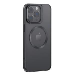 USAMS θήκη Geying US-BH855 για iPhone 15 Pro, διάφανη/μαύρη | Αξεσουάρ κινητών | elabstore.gr