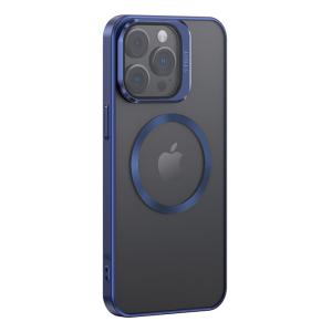 USAMS θήκη Geying US-BH855 για iPhone 15 Pro, διάφανη/μπλε | Αξεσουάρ κινητών | elabstore.gr