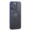 USAMS θήκη Geying US-BH857 για iPhone 15 Pro Max, διάφανη/μπλε | Αξεσουάρ κινητών | elabstore.gr