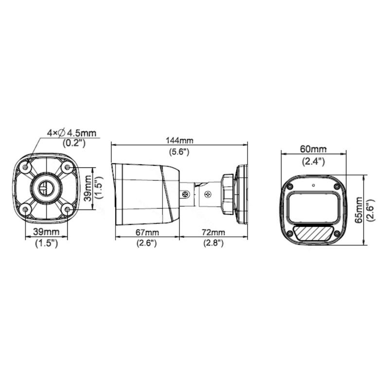 UNIARCH IP κάμερα IPC-B125-APF28, 2.8mm, 5MP, IP67, PoE, IR έως 30m | eLabstore.gr UNIARCH IP κάμερα IPC-B125-APF28, 2.8mm, 5MP, IP67, PoE, IR έως 30m | Κάμερες Ασφαλείας | elabstore.gr