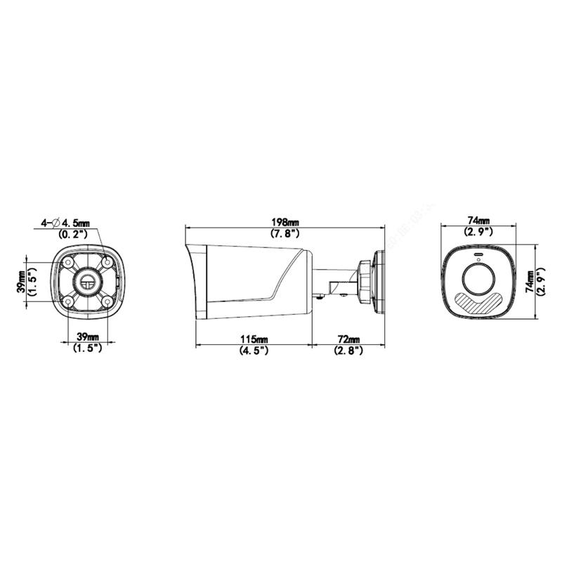 UNIARCH IP κάμερα IPC-B233-APF40W, 4mm, 3MP, IP67, PoE, LED, IR 50m | eLabstore.gr UNIARCH IP κάμερα IPC-B233-APF40W, 4mm, 3MP, IP67, PoE, LED, IR 50m | Κάμερες Ασφαλείας | elabstore.gr