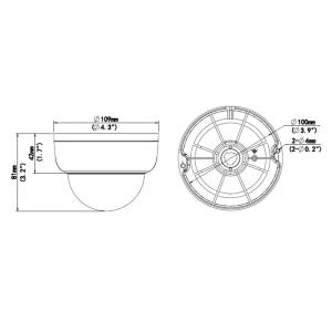 UNIARCH IP κάμερα IPC-D122-PF28, 2.8mm, 2MP, IP67/IK10, PoE, IR έως 30m | Κάμερες Ασφαλείας | elabstore.gr