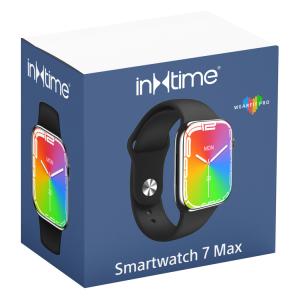 ΙΝΤΙΜΕ smartwatch 7 Max, 1.99", IP67, heart rate, ηχείο & mic, μαύρο | Mobile Συσκευές | elabstore.gr