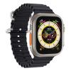 ΙΝΤΙΜΕ smartwatch 8 Ultra, 1.91", IP67, heart rate, ηχείο & mic, μαύρο | Mobile Συσκευές | elabstore.gr