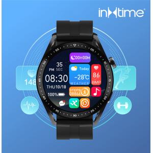 ΙΝΤΙΜΕ smartwatch 3 Pro, 1.28", IP67, heart rate, ηχείο & mic, μαύρο | Mobile Συσκευές | elabstore.gr