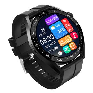 ΙΝΤΙΜΕ smartwatch 3 Pro, 1.28", IP67, heart rate, ηχείο & mic, μαύρο | Mobile Συσκευές | elabstore.gr