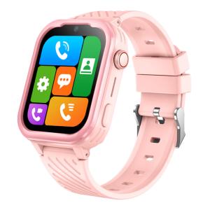 INTIME GPS smartwatch για παιδιά IT-061, 1.85", κάμερα, 4G, IPX7, ροζ | eLabstore.gr
