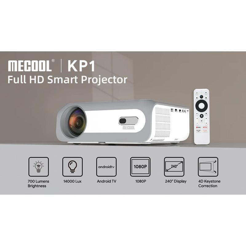 MECOOL smart βιντεοπροβολέας KP1 με TV Stick, 1080p, 700 ANSI, λευκός | eLabstore.gr MECOOL smart βιντεοπροβολέας KP1 με TV Stick, 1080p, 700 ANSI, λευκός | Εικόνα & Ήχος | elabstore.gr