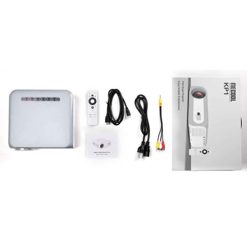 MECOOL smart βιντεοπροβολέας KP1 με TV Stick, 1080p, 700 ANSI, λευκός | eLabstore.gr MECOOL smart βιντεοπροβολέας KP1 με TV Stick, 1080p, 700 ANSI, λευκός | Εικόνα & Ήχος | elabstore.gr