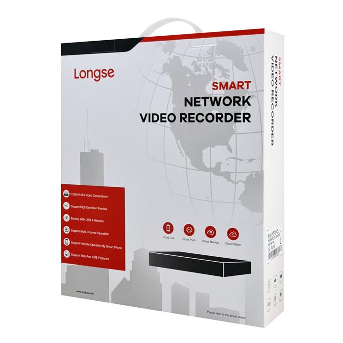LONGSE NVR καταγραφικό NVR3009E1, 4K, H.265/H.264, 9 κανάλια | eLabstore.gr LONGSE NVR καταγραφικό NVR3009E1, 4K, H.265/H.264, 9 κανάλια | Κάμερες Ασφαλείας | elabstore.gr