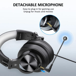 ONEΟDIO gaming headset Fusion A71D, 3.5mm σύνδεση, Hi-Res, 40mm, μαύρο | Συνοδευτικά PC | elabstore.gr