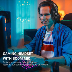 ONEΟDIO gaming headset Fusion A71M, 6.35mm & 3.5mm, Hi-Res, 40mm, μαύρο | Συνοδευτικά PC | elabstore.gr