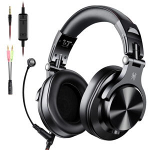 ONEΟDIO gaming headset Fusion A71M, 6.35mm & 3.5mm, Hi-Res, 40mm, μαύρο | Συνοδευτικά PC | elabstore.gr