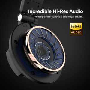 ONEΟDIO headset Monitor 80, 6.35mm & 3.5mm σύνδεση, Hi-Res, 40mm, μαύρο | Συνοδευτικά PC | elabstore.gr