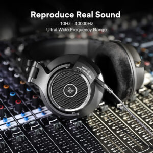 ONEΟDIO headset Monitor 80, 6.35mm & 3.5mm σύνδεση, Hi-Res, 40mm, μαύρο | eLabstore.gr