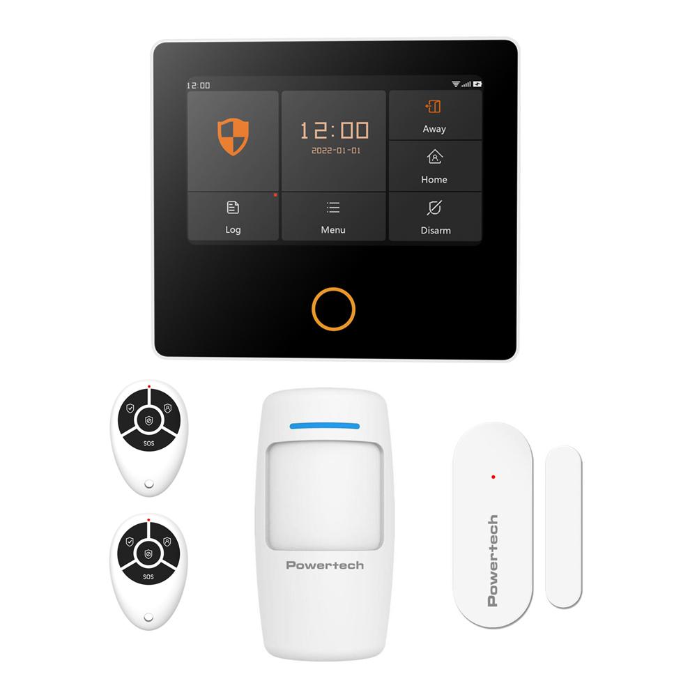 POWERTECH ασύρματο σύστημα συναγερμού PT-1125, αφής, Wi-Fi, 2G, TUYA | eLabstore.gr POWERTECH ασύρματο σύστημα συναγερμού PT-1125, αφής, Wi-Fi, 2G, TUYA | Συναγερμοί | elabstore.gr