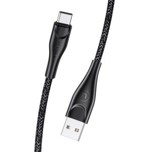 USAMS καλώδιο USB-C σε USB US-SJ392, 2A, 1m, μαύρο | Καλώδια - Αντάπτορες | elabstore.gr