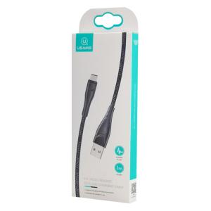 USAMS καλώδιο micro USB σε USB US-SJ393, 2A, 1m, μαύρο | eLabstore.gr USAMS καλώδιο micro USB σε USB US-SJ393, 2A, 1m, μαύρο | Καλώδια - Αντάπτορες | elabstore.gr
