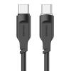 USAMS καλώδιο USB-C σε USB-C US-SJ567, 100W PD, 1.2m, μαύρο | Καλώδια - Αντάπτορες | elabstore.gr