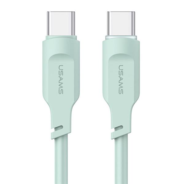 USAMS καλώδιο USB-C σε USB-C US-SJ567, 100W PD, 1.2m, πράσινο | eLabstore.gr USAMS καλώδιο USB-C σε USB-C US-SJ567, 100W PD, 1.2m, πράσινο | Καλώδια - Αντάπτορες | elabstore.gr