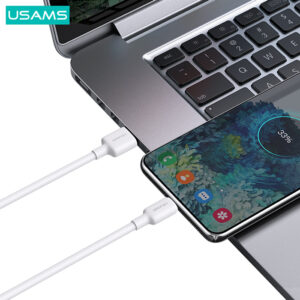 USAMS καλώδιο USB-C σε USB US-SJ601, 3A, 1m, λευκό | eLabstore.gr USAMS καλώδιο USB-C σε USB US-SJ601, 3A, 1m, λευκό | Καλώδια - Αντάπτορες | elabstore.gr