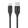 USAMS καλώδιο USB-C σε USB US-SJ619, 3A, 1m, μαύρο | Καλώδια - Αντάπτορες | elabstore.gr