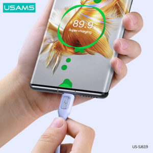 USAMS καλώδιο USB-C σε USB US-SJ619, 3A, 1m, μαύρο | Καλώδια - Αντάπτορες | elabstore.gr