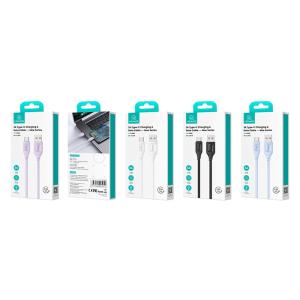 USAMS καλώδιο USB-C σε USB US-SJ619, 3A, 1m, λευκό | Καλώδια - Αντάπτορες | elabstore.gr