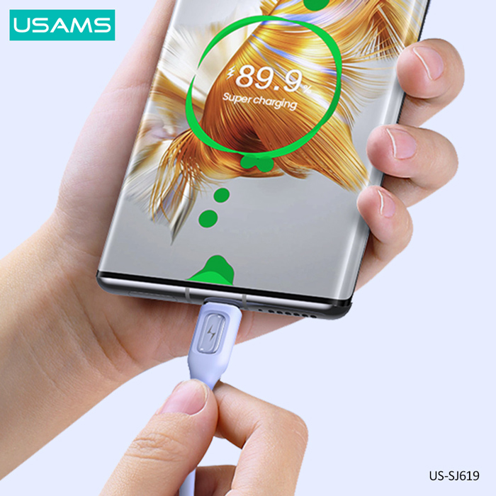 USAMS καλώδιο USB-C σε USB US-SJ619, 3A, 1m, μωβ | eLabstore.gr USAMS καλώδιο USB-C σε USB US-SJ619, 3A, 1m, μωβ | Καλώδια - Αντάπτορες | elabstore.gr