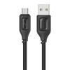 USAMS καλώδιο micro USB σε USB US-SJ620, 2A, 1m, μαύρο | Καλώδια - Αντάπτορες | elabstore.gr