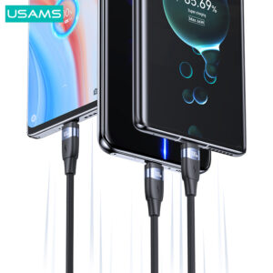 USAMS καλώδιο USB-C σε USB-C US-SJ633, 100W PD, 2m, μαύρο | eLabstore.gr USAMS καλώδιο USB-C σε USB-C US-SJ633, 100W PD, 2m, μαύρο | Καλώδια - Αντάπτορες | elabstore.gr