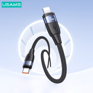 USAMS καλώδιο Lightning σε USB-C US-SJ634, 30W PD, 1.2m, μαύρο | eLabstore.gr USAMS καλώδιο Lightning σε USB-C US-SJ634, 30W PD, 1.2m, μαύρο | Καλώδια - Αντάπτορες | elabstore.gr