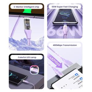 USAMS καλώδιο USB-C σε USB US-SJ636, 66W, 1.2m, μαύρο | eLabstore.gr USAMS καλώδιο USB-C σε USB US-SJ636, 66W, 1.2m, μαύρο | Καλώδια - Αντάπτορες | elabstore.gr