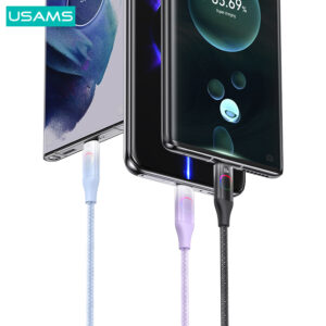 USAMS καλώδιο USB-C σε USB US-SJ636, 66W, 1.2m, μπλε | Καλώδια - Αντάπτορες | elabstore.gr