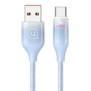 USAMS καλώδιο USB-C σε USB US-SJ636, 66W, 1.2m, μπλε | Καλώδια - Αντάπτορες | elabstore.gr