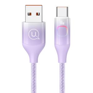 USAMS καλώδιο USB-C σε USB US-SJ636, 66W, 1.2m, μωβ | Καλώδια - Αντάπτορες | elabstore.gr