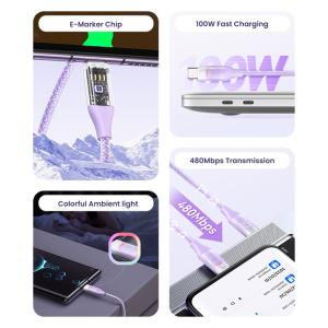 USAMS καλώδιο USB-C σε USB-C US-SJ640, 100W PD, 1.2m, μαύρο | eLabstore.gr USAMS καλώδιο USB-C σε USB-C US-SJ640, 100W PD, 1.2m, μαύρο | Καλώδια - Αντάπτορες | elabstore.gr