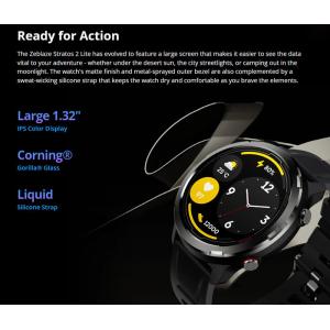 ZEBLAZE smartwatch Stratos 2 Lite, heart rate, 1.32", GPS, 5 ATM, μαύρο | Mobile Συσκευές | elabstore.gr