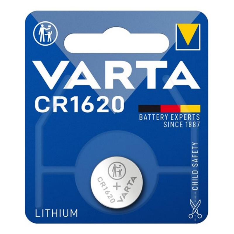 VARTA μπαταρία λιθίου CR1620, 3V, 1τμχ | eLabstore.gr VARTA μπαταρία λιθίου CR1620, 3V, 1τμχ | Μπαταρίες | elabstore.gr